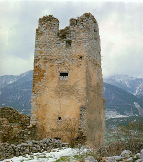 Torre del Castillo de Gósol (Cataluña)